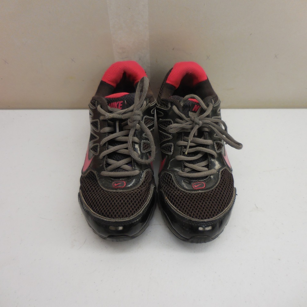 Nike Shox Turbo 12 Black Pink Running Shoes 442115-060 Womens Size 7